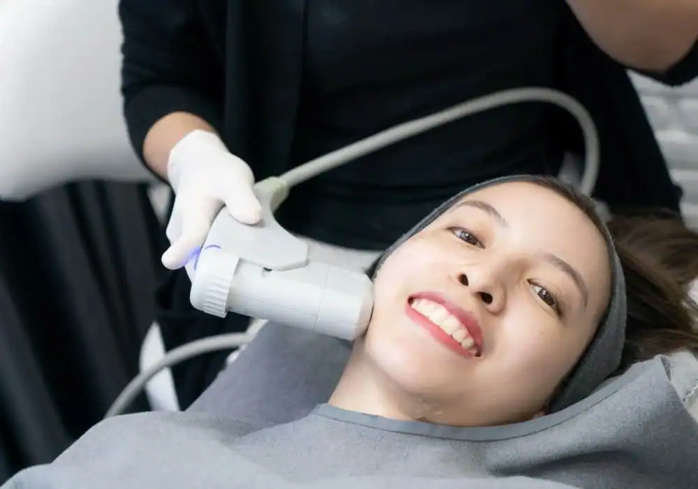 HIFU treatment Upton in progress