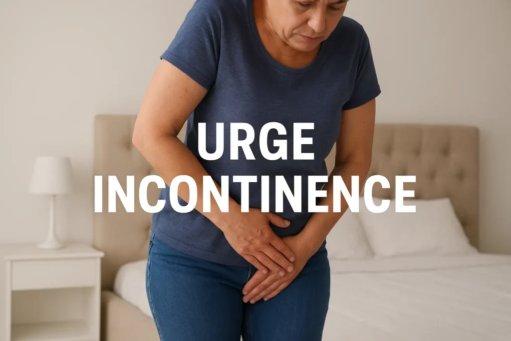 how to manage urge incontinence Upton symptoms